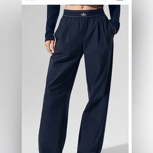 ALO Yoga Dark Blue Wide Leg Pants